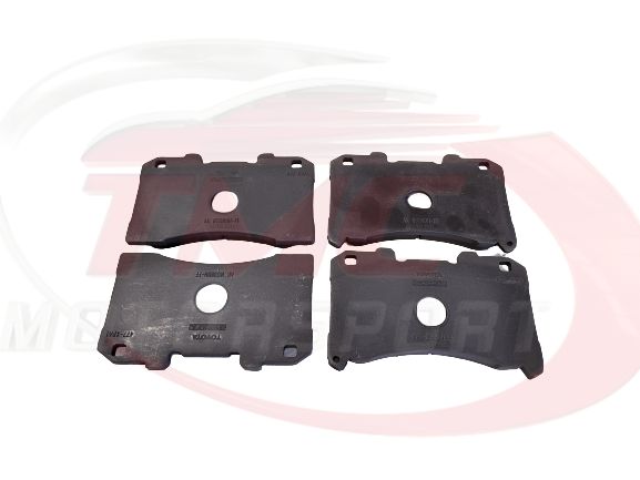 Genuine Toyota Front Brake Pads Set for Toyota GR Yaris - 04465-52370 - TMC Motorsport