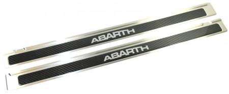Genuine Abarth Carbon Fibre Door Sills (Pair) - TMC Motorsport