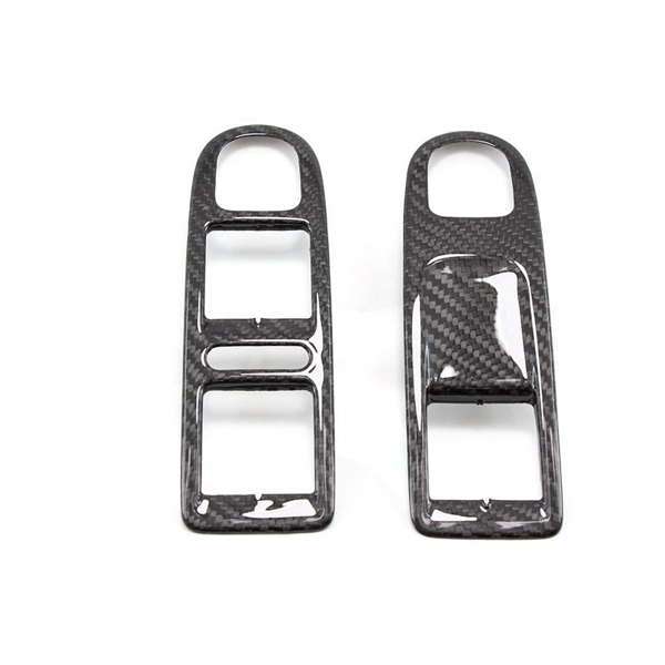 VW Golf VI Window Switch Control Panel Cover - Carbon Fibre - TMC Motorsport