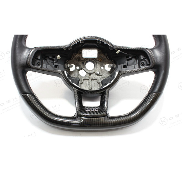 VW GOLF MK7 GTI Steering Wheel Lower Part Cover - Carbon Fibre - TMC Motorsport