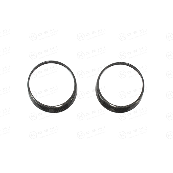 Jaguar F-Type instrument Cluster Circles Cover - Carbon Fibre - TMC Motorsport