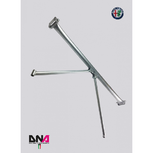 Alfa Giulietta Rear Strut Bar with Tie Rods Kit - DNA Racing - TMC Motorsport