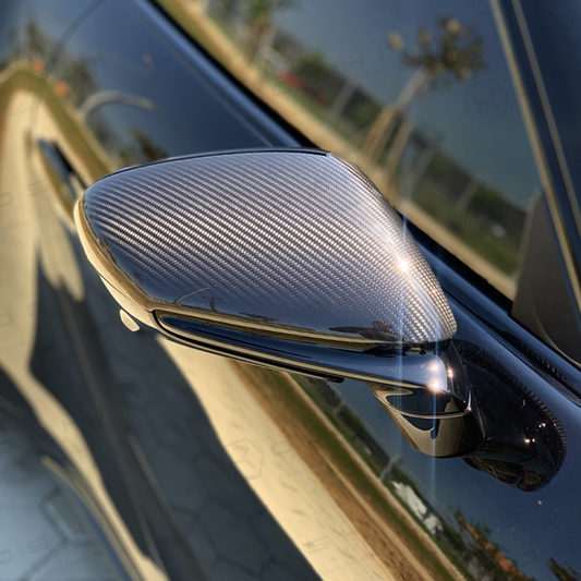 Porsche 992 Mirror Caps Cover - Carbon Fibre