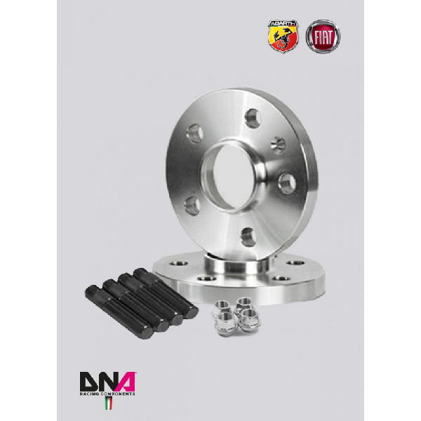 FIAT PANDA MOTORSPORT WHEEL SPACERS STUDS + NUTS KITS 24MM - DNA RACING - TMC Motorsport