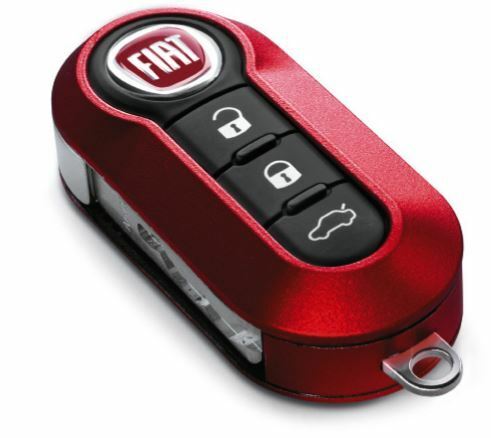 Key Cover Matt Red - Fiat 500/Grande Punto/Punto Evo