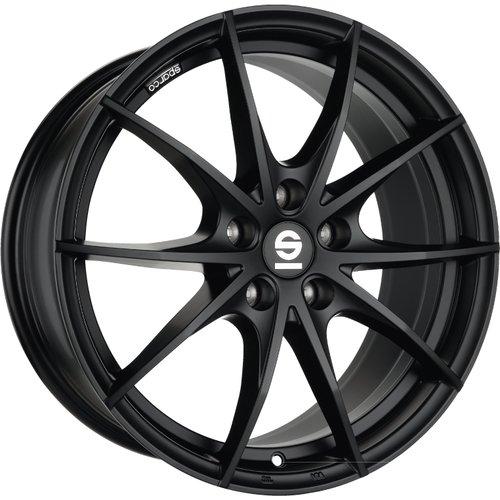 Toyota Gr Yaris Matt Black Sparco Trofeo 5 By Oz Racing Set Of 4 Alloy Wheels 18x8 5x114.3 Et45 - TMC Motorsport