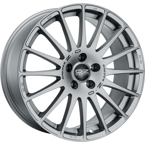 Superturismo Gt Grigio Corsa Black Lettering By Oz Racing Set Of 4 Alloy Wheels 18x8 5x114.3 Et40 For Toyota Gr Yaris - TMC Motorsport