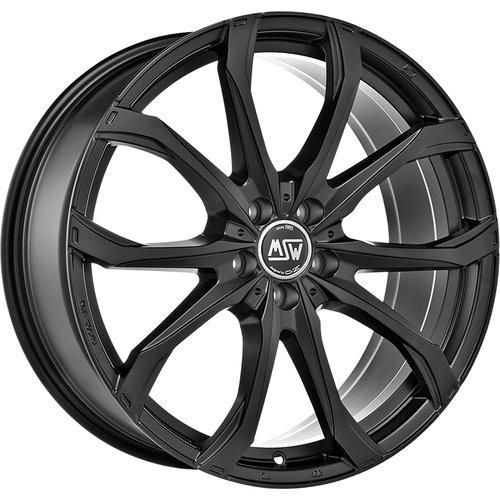 Toyota GR Yaris Matt Black MSW 48 By OZ Racing SET OF 4 Alloy Wheels 18x8 5x114.3 ET45 - TMC Motorsport