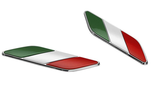 Pair of Genuine Fiat 500 Italian Wing Badges 50901681