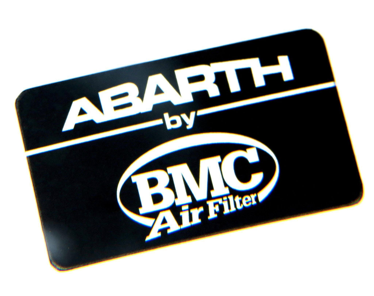 Genuine Abarth Badge "Abarth by BMC Air Filter" - Abarth - TMC Motorsport