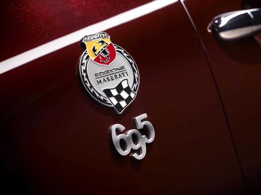 Genuine Abarth Badge "695 Edizione Maserati" - 500 Abarth - TMC Motorsport