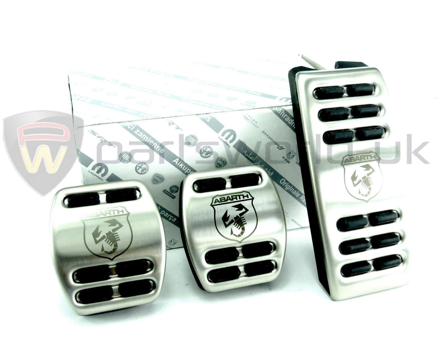 Genuine Abarth Alloy Pedal Kit - Punto Abarth - TMC Motorsport