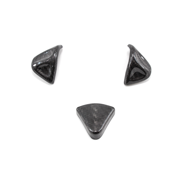 Porsche Cayenne Tiptronic Steering Wheel Paddle Covers - Carbon Fibre - TMC Motorsport