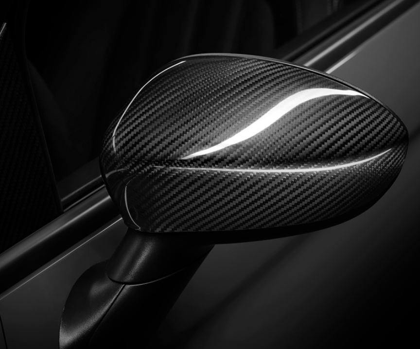 Genuine Abarth Mirror Covers, Carbon Fibre - 500 Abarth - TMC Motorsport