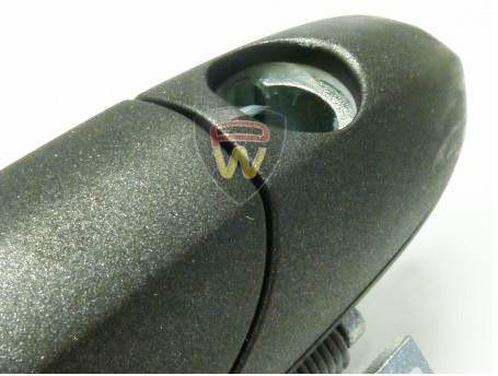 Genuine Abarth Door Handle, Graphite Grey - 500 Abarth (RHD) - TMC Motorsport