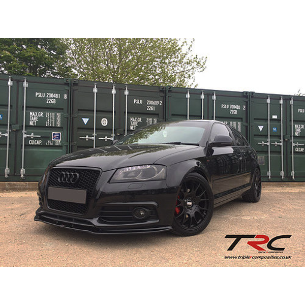 Audi A3 8P S-Line FL Front Splitter - Triple R Composites – TMC Motorsport