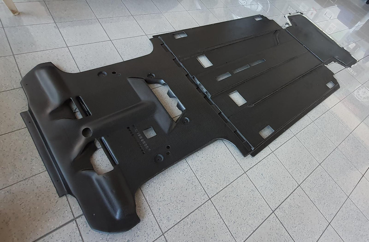 Abarth 500 / 595 / 695 Racing/Competition Undertray Complete - Cadamuro - TMC Motorsport