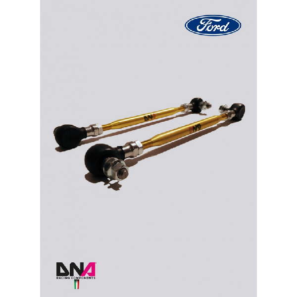Ford Fiesta MK7/MK7.5 Racing Adjustable Sway Bar Tie Rods on Uniball Kit - DNA Racing - TMC Motorsport