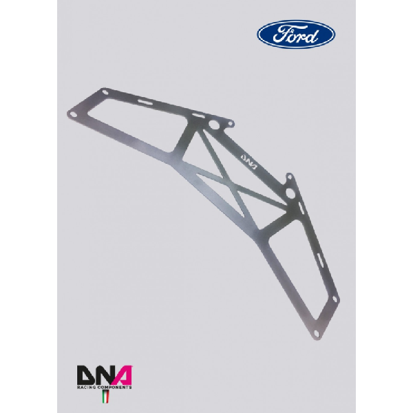 Ford Fiesta MK7/MK7.5 Subframe Front Stiffening Brace Kit - DNA Racing - TMC Motorsport