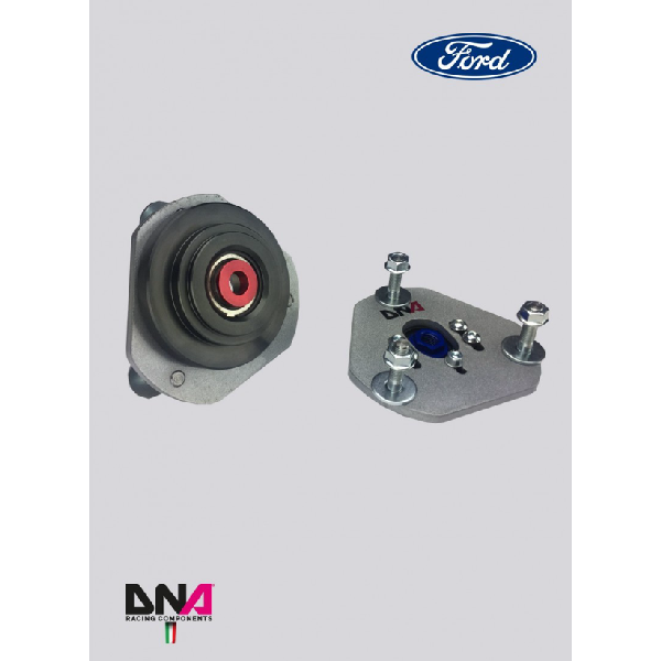 Ford Fiesta MK7/MK7.5 Front Adjustable Camber Top Mount On Uniball Kit - DNA Racing - TMC Motorsport