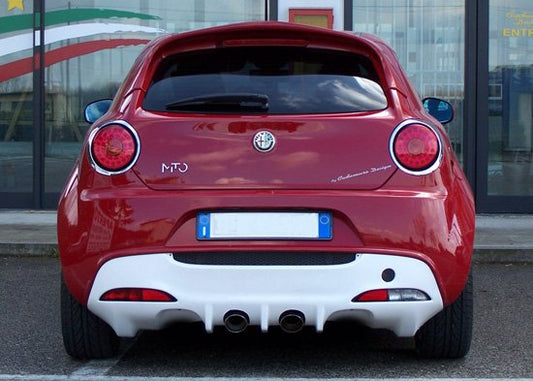 Alfa MiTo Rear Bumper Spoiler For Concentric Silencer - Cadamuro