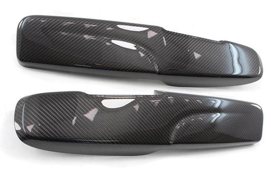 Abarth 500/595 Internal Door Covers - Carbon Fibre - Abarth Tuning