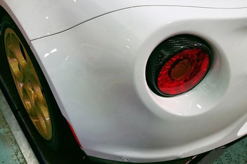 Alfa Romeo 4C Tail Light Frame - Carbon Fibre - TMC Motorsport