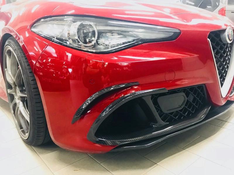 Alfa Romeo Giulia QV Extensive Bumper Air Intake - Carbon Fibre - TMC Motorsport
