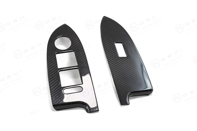 Alfa Romeo Giulietta Window Switch Console Cover - Carbon Fibre - TMC Motorsport