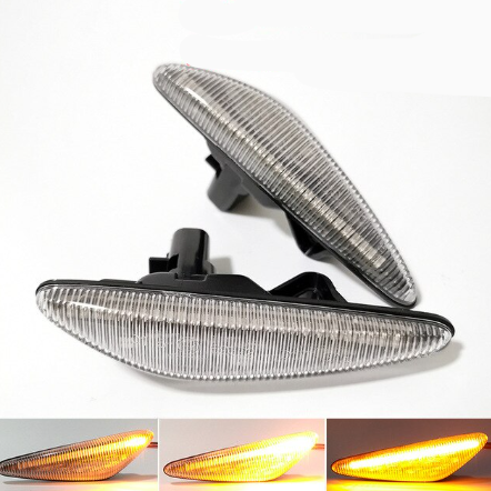 Abarth 124 Spider LED Side Indicators Smoked & Clear Lens - TMC Motorsport