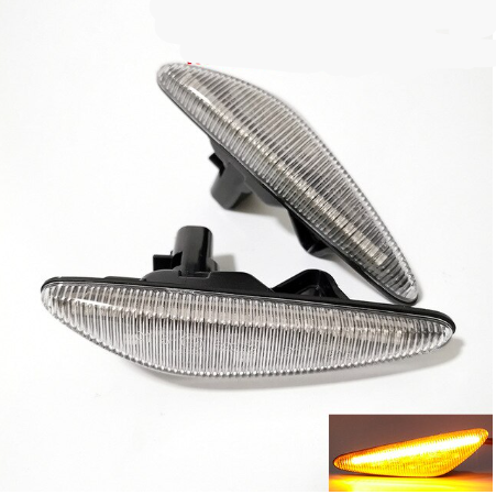 Abarth 124 Spider LED Side Indicators Smoked & Clear Lens - TMC Motorsport