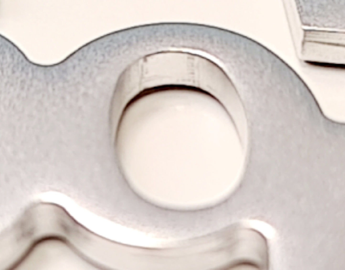 Genuine Abarth Badge "Abarth 595" Satin Chrome - 500 Abarth - TMC Motorsport