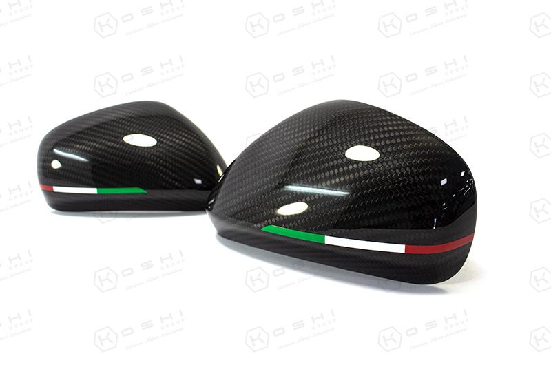 Alfa Romeo Giulietta / MiTo Mirror Caps - Carbon Fibre - TMC Motorsport