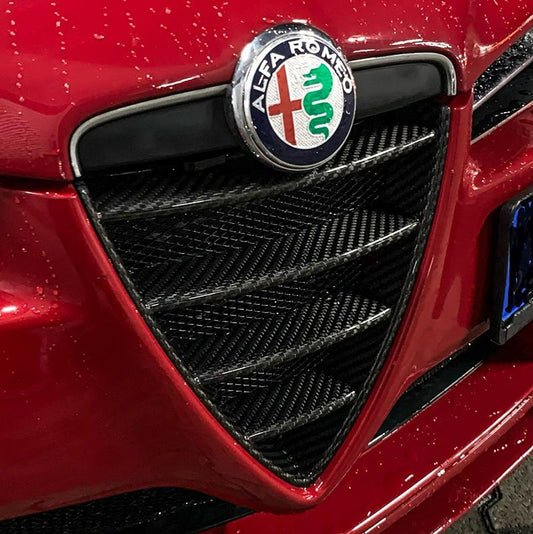 Alfa Romeo Brera Front Shield Grille - Carbon Fibre