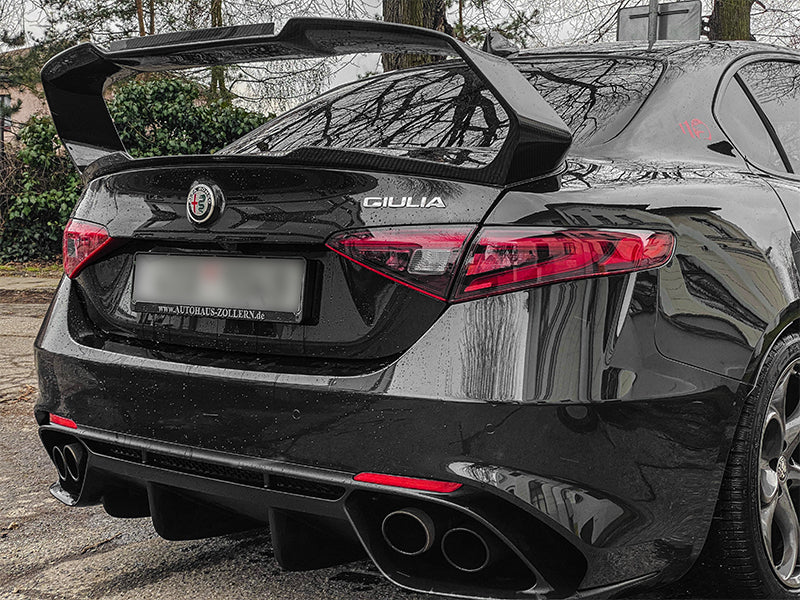 Alfa Romeo Giulia GTAm Carbon Fibre Spoiler - Carbon Fibre - TMC Motorsport