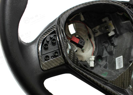 Alfa Romeo Giulietta MY 2014 Steering Wheel Switch Frame - Carbon Fibre