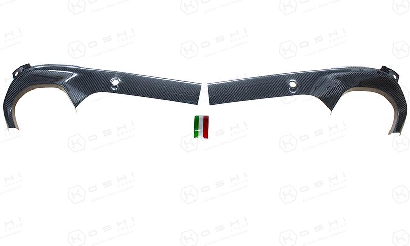 Alfa Romeo Stelvio QV Diffuser Frame - Carbon Fibre - TMC Motorsport