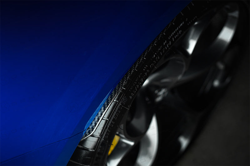 Alfa Romeo Giulia QV Rear Splashguards Cover - Carbon Fibre - TMC Motorsport