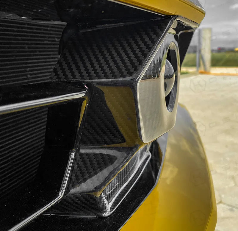 Lamborghini Urus Front Sensor Frame Cover - Carbon Fibre - TMC Motorsport