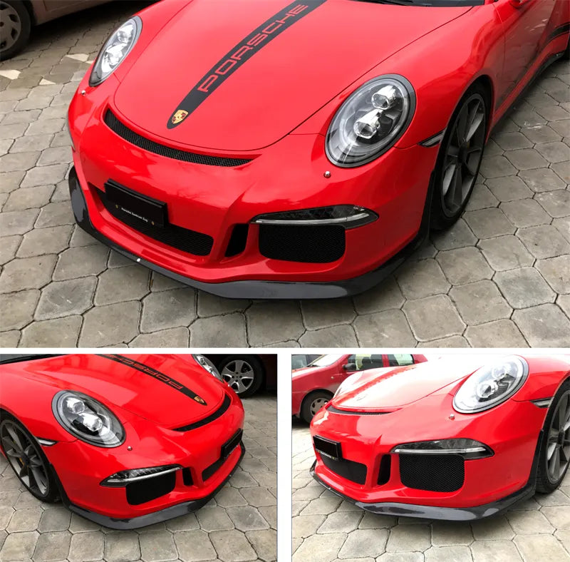 Porsche 911 GT3 Front Lip Splitter - Carbon Fibre - TMC Motorsport