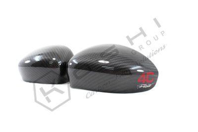 Alfa Romeo 4C Mirror Caps - Carbon Fibre - TMC Motorsport