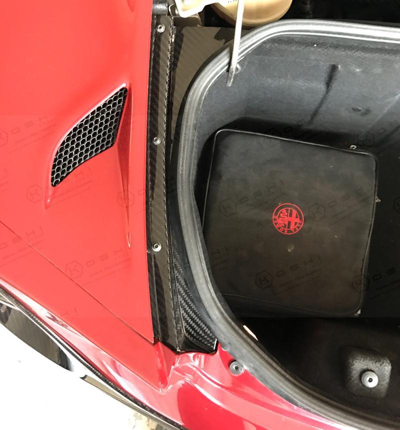 Alfa Romeo 4C Rear Trunk Side Trim - Pista Performance