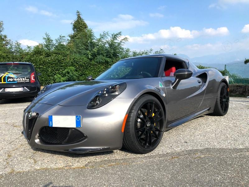 Alfa Romeo 4C Front Aggressive OEM Lip Bumper - Carbon Fibre - TMC Motorsport