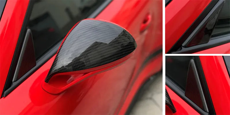 Porsche 911 GT3 Exterior Door Triangle A Pillar - Carbon Fibre - TMC Motorsport