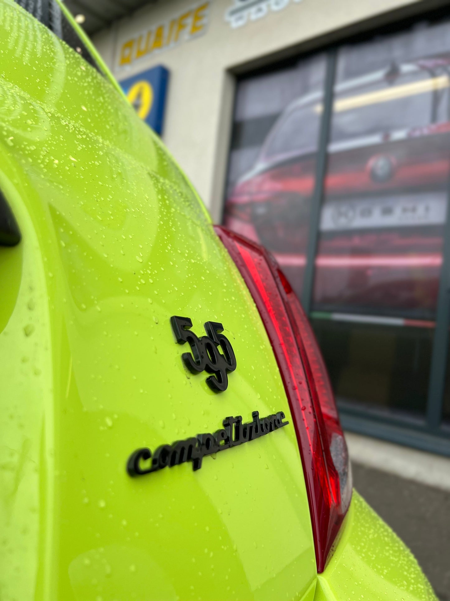 Black or Silver Competizione Badge 14cm x 1cm OLD STOCK REDUCED TO CLEAR - TMC Motorsport