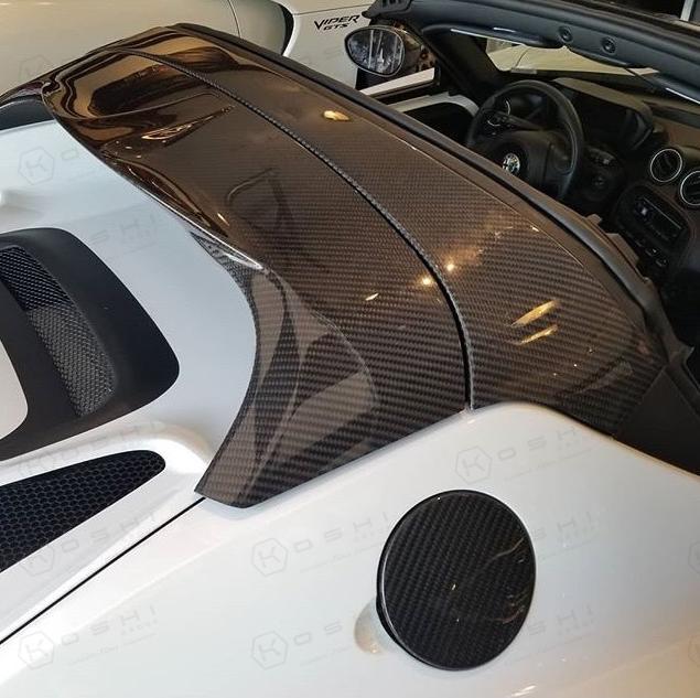 Alfa Romeo 4C Roll bar and Spoiler - Carbon Fibre - TMC Motorsport