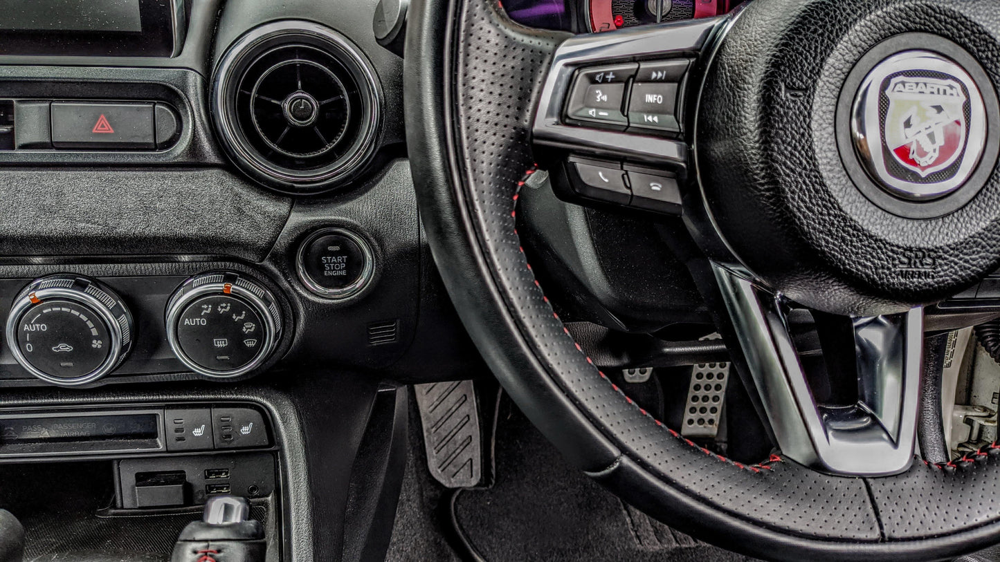 Abarth 124 Spider Stop / Start Button Surround - TMC Motorsport