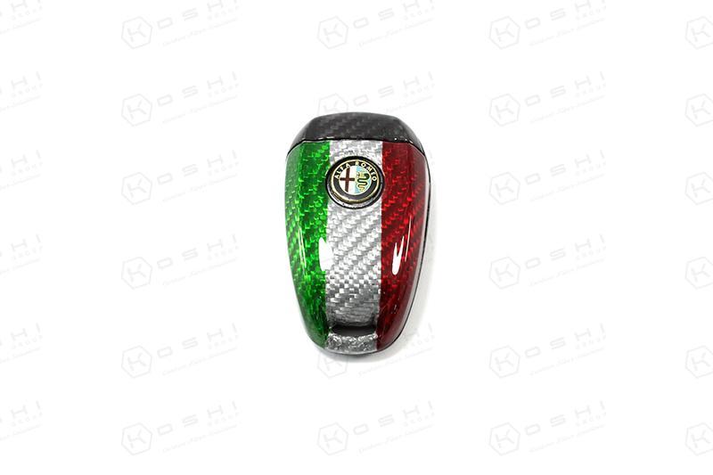Alfa Romeo Giulia / Stelvio Key Cover Fob - Carbon Fibre - TMC Motorsport