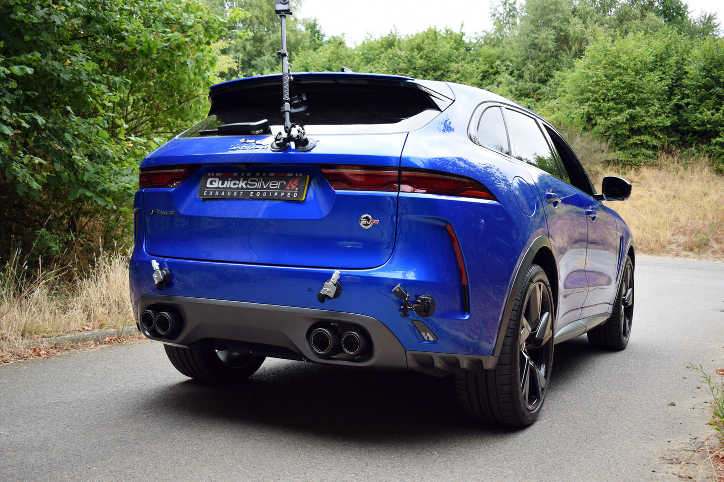 Jaguar F Pace SVR 5.0 - Sport Exhaust with Sound Architect™ (2019 on) - QuickSilver Exhausts - TMC Motorsport