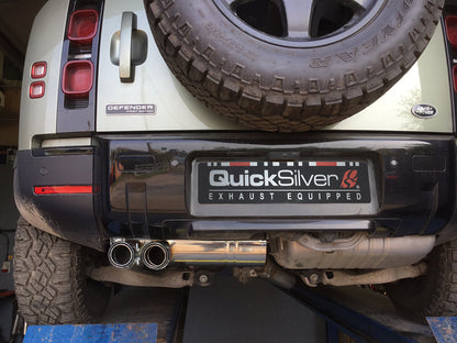 Land Rover Defender D200 and D240 90 and 100 - Sport Exhaust System (2019-21) - QuickSilver Exhausts